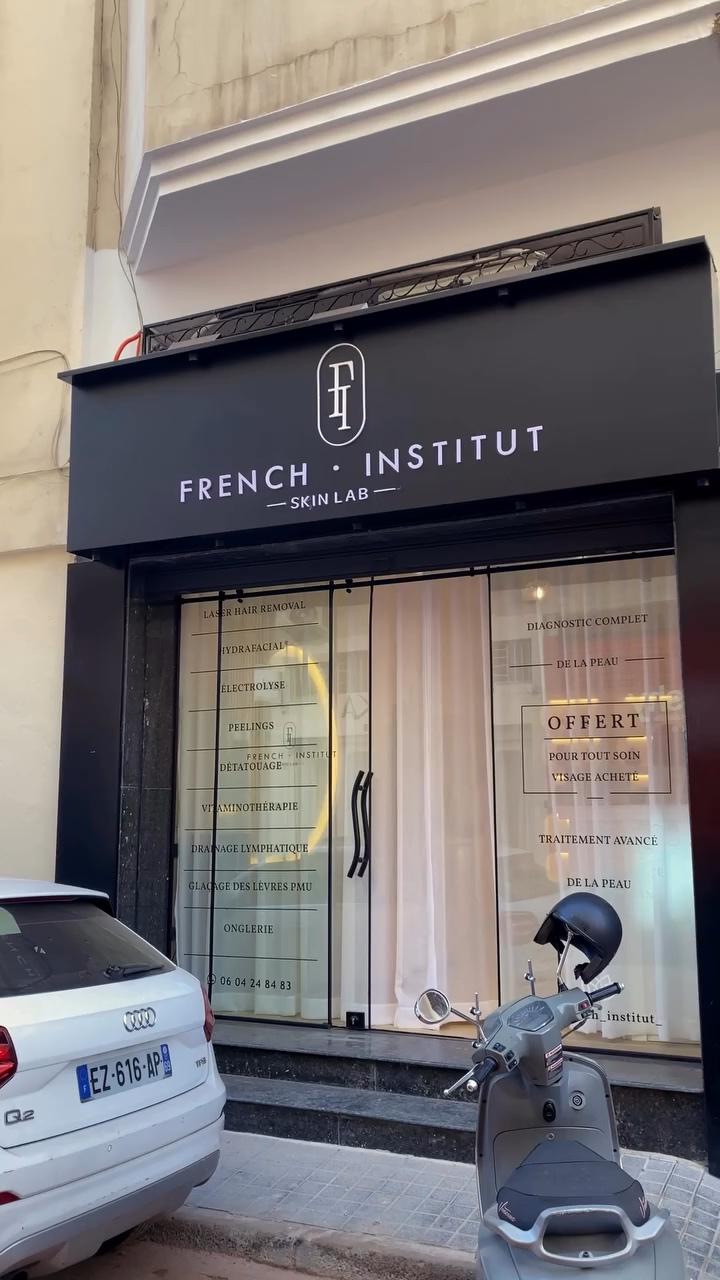 Façade de French Institut à Maârif